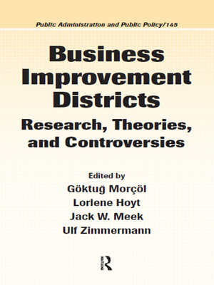 cover image of Business Improvement Districts